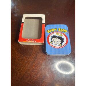 Betty Boop Collectible Tin/Playing Cards 2005 King Syndicate Retro style   46-82